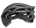 Capacete de Ciclismo Com LED e Viseira CAIRBULL - Max Protection