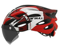 Capacete de Ciclismo Com LED e Viseira CAIRBULL - Max Protection